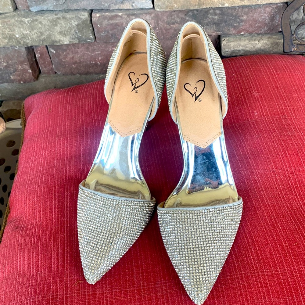 Windsor crystal heels